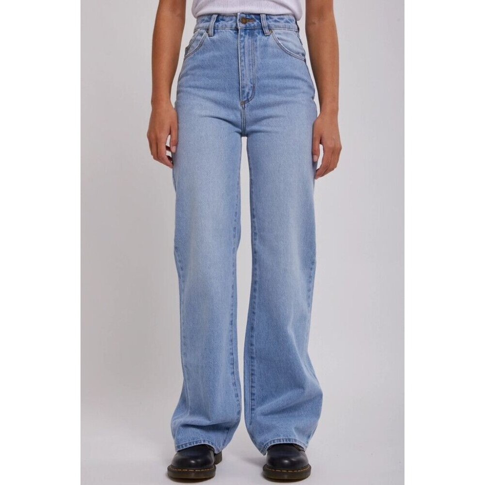 Rollas  G’DAY Mate Heidi  Womens Size 32 High Rise Loose Straight Jeans